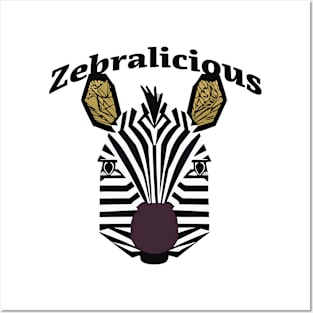 Zebralicious Posters and Art